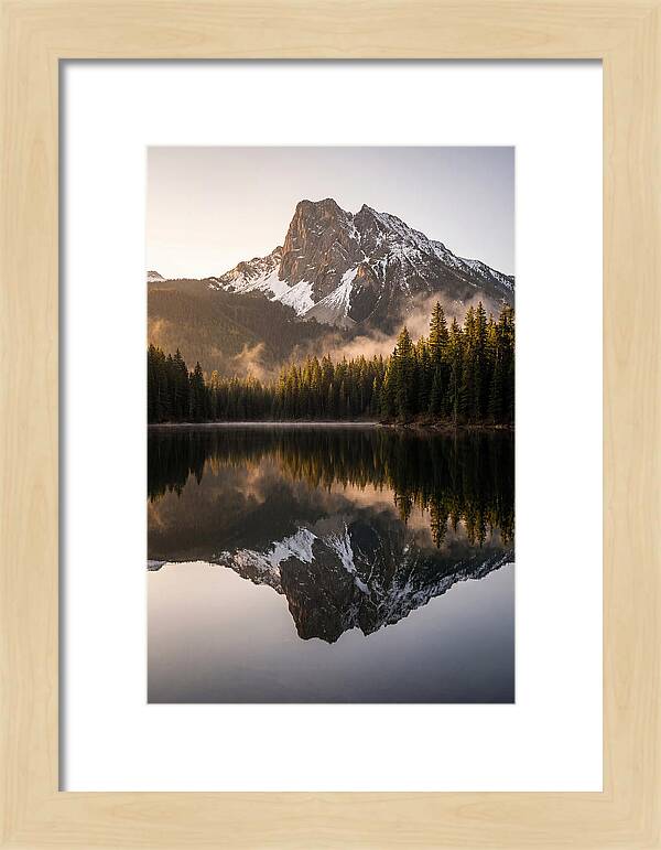 Echo Lake Mountain Reflection