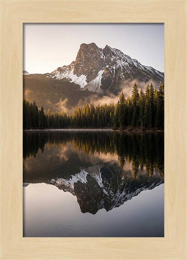 Echo Lake Mountain Reflection