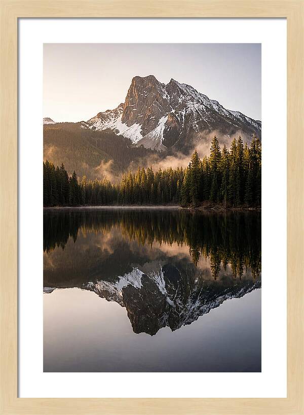 Echo Lake Mountain Reflection