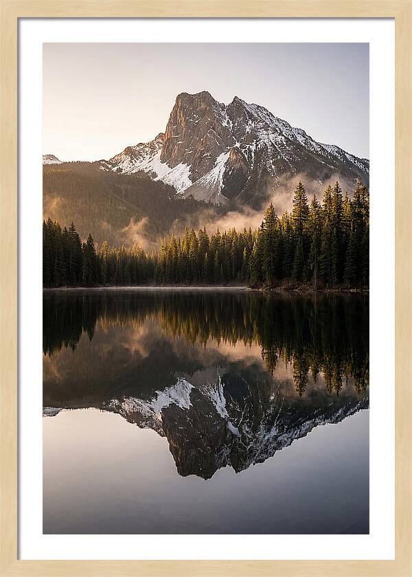 Echo Lake Mountain Reflection