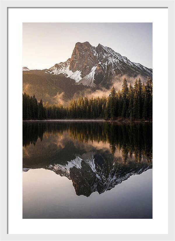 Echo Lake Mountain Reflection