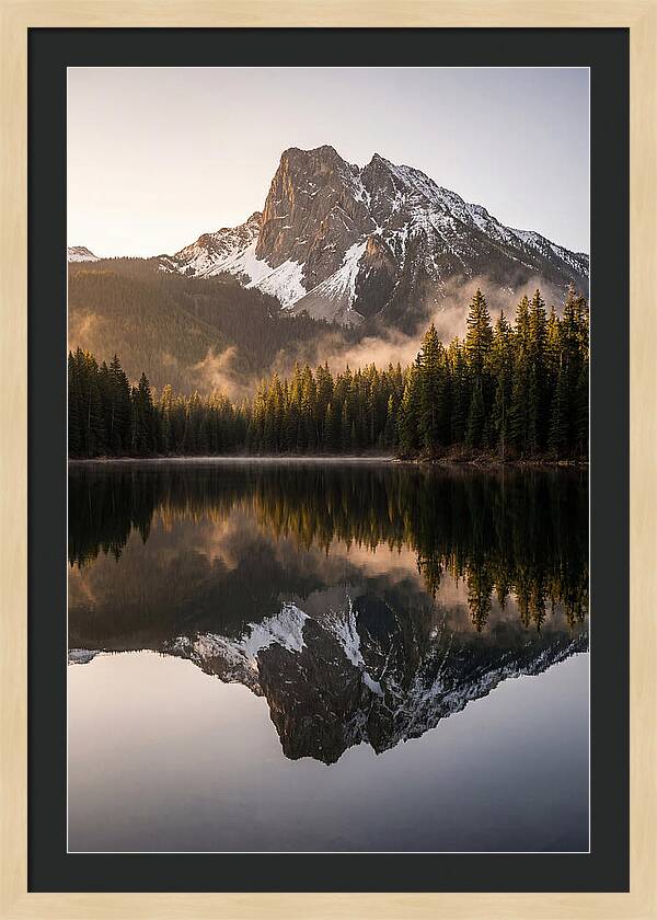Echo Lake Mountain Reflection