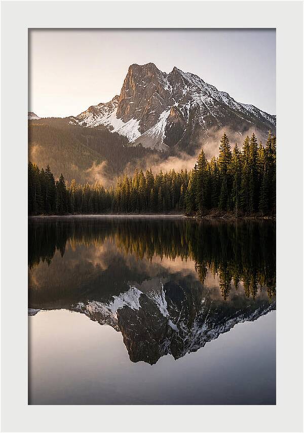Echo Lake Mountain Reflection