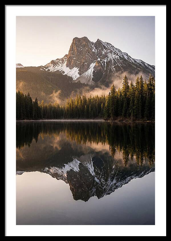 Echo Lake Mountain Reflection