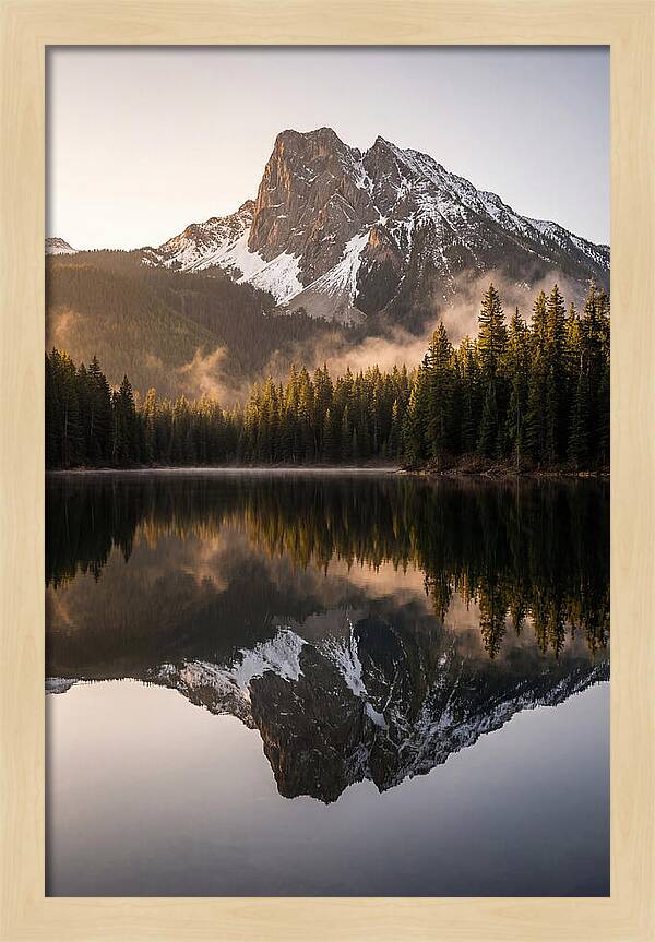 Echo Lake Mountain Reflection