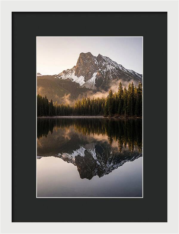 Echo Lake Mountain Reflection