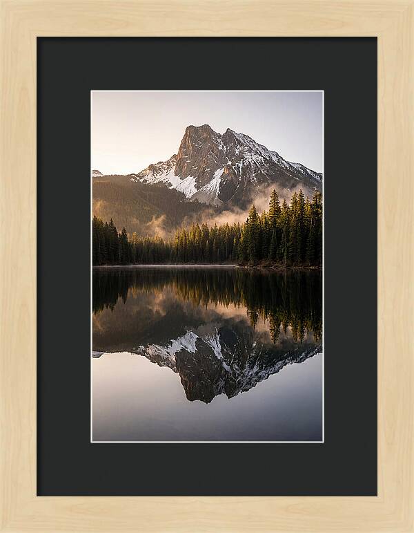 Echo Lake Mountain Reflection
