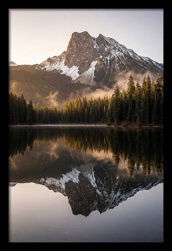 Echo Lake Mountain Reflection