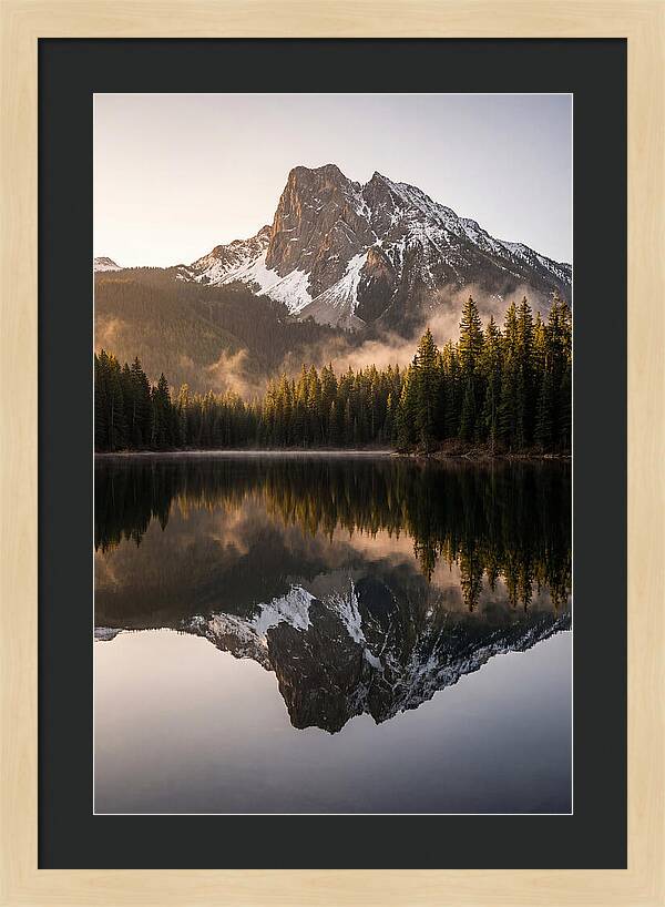 Echo Lake Mountain Reflection