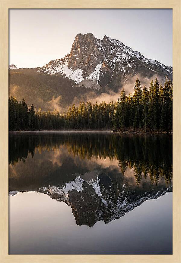 Echo Lake Mountain Reflection