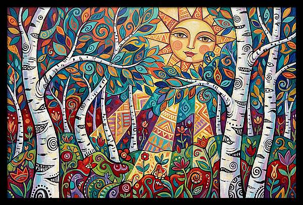 Echoes In The Birch Forest