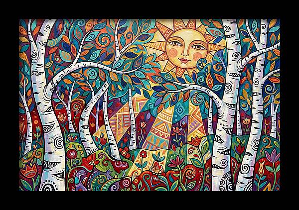Echoes In The Birch Forest