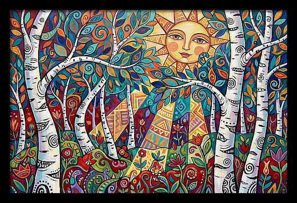 Echoes In The Birch Forest