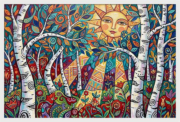 Echoes In The Birch Forest