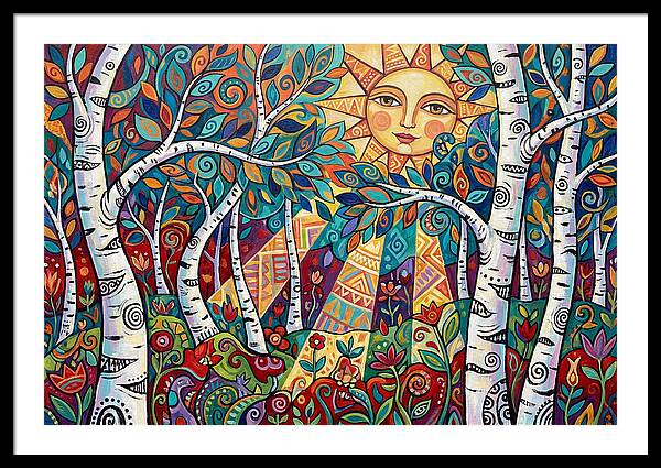 Echoes In The Birch Forest