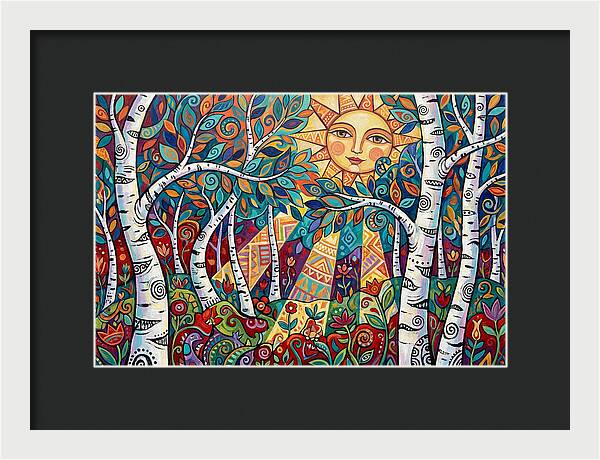 Echoes In The Birch Forest