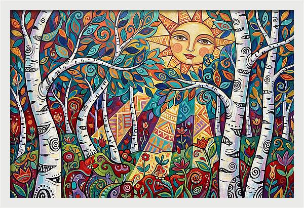 Echoes In The Birch Forest
