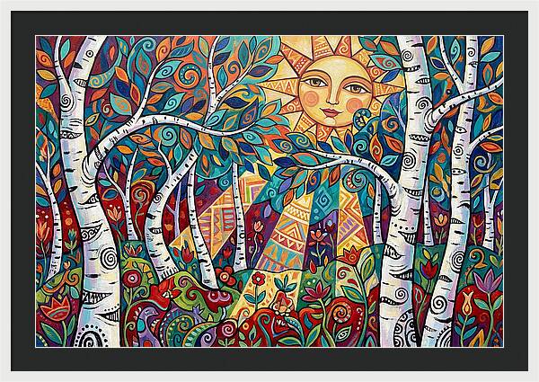Echoes In The Birch Forest