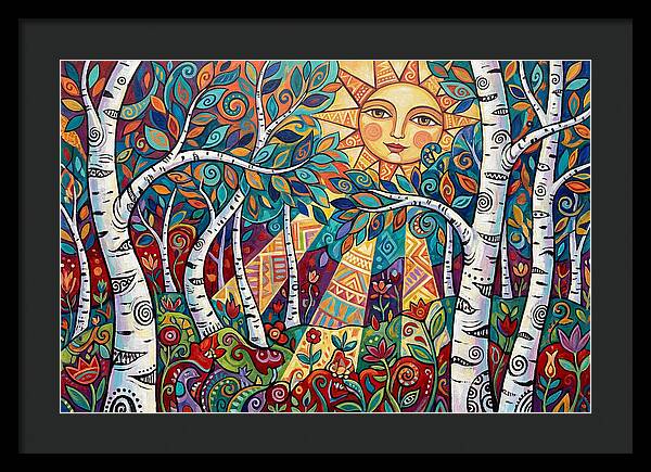Echoes In The Birch Forest