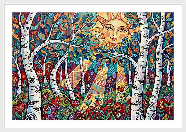Echoes In The Birch Forest