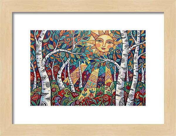 Echoes In The Birch Forest
