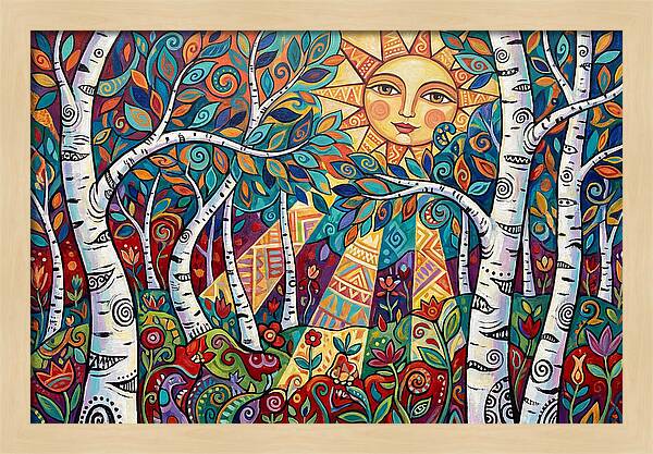 Echoes In The Birch Forest
