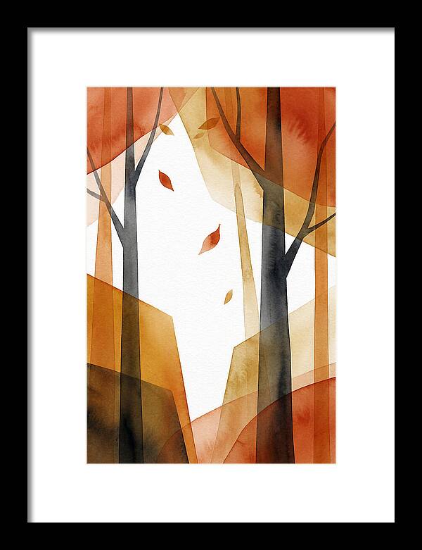 Echoes Of Autumn Forest