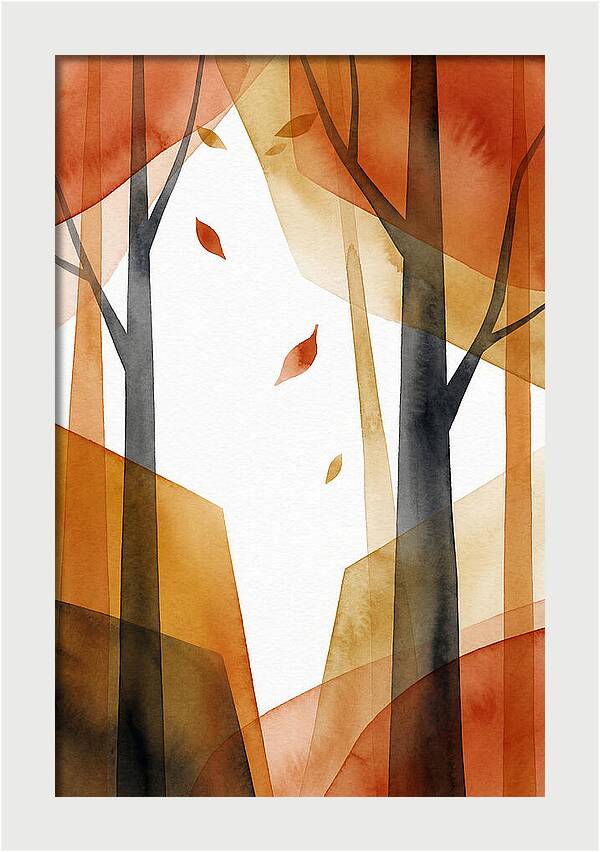 Echoes Of Autumn Forest