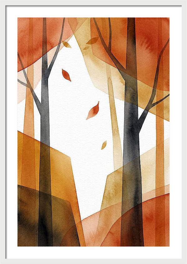 Echoes Of Autumn Forest