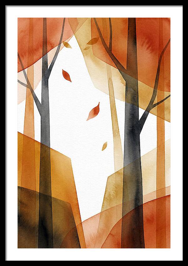 Echoes Of Autumn Forest