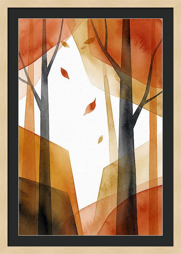 Echoes Of Autumn Forest