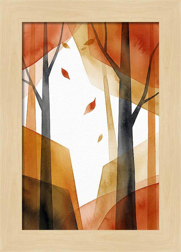 Echoes Of Autumn Forest