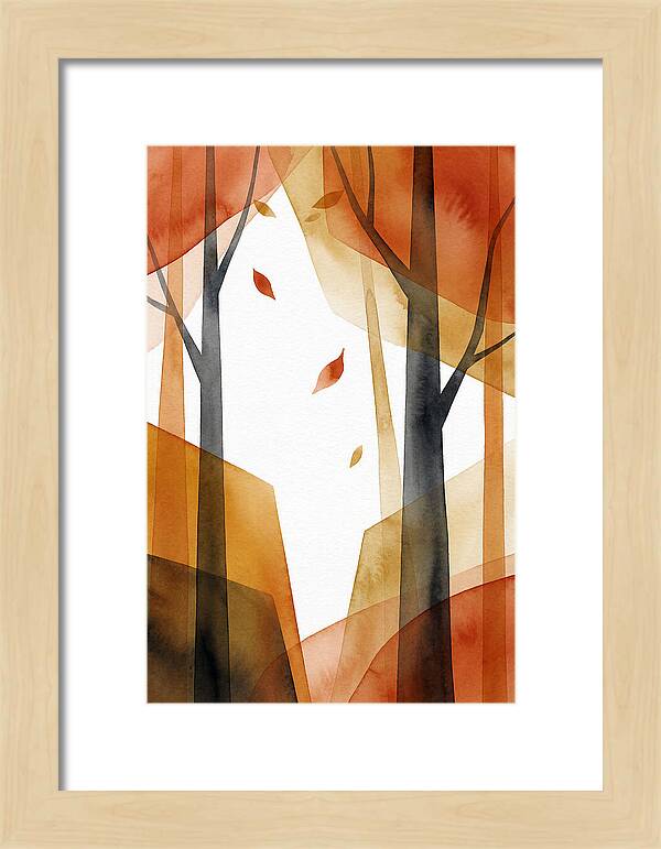 Echoes Of Autumn Forest