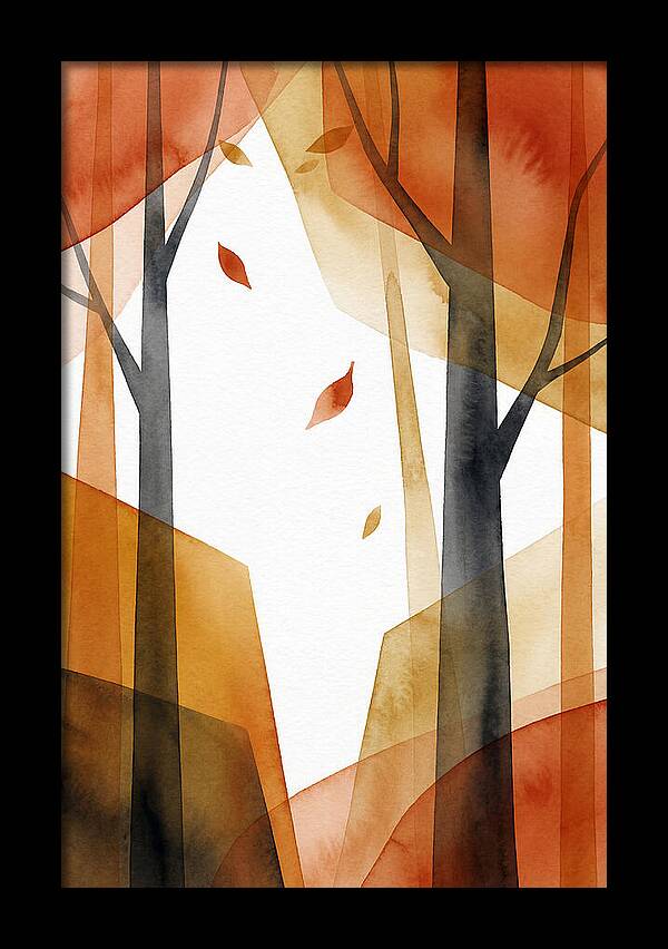 Echoes Of Autumn Forest