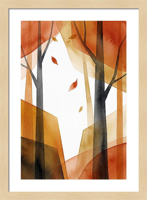 Echoes Of Autumn Forest