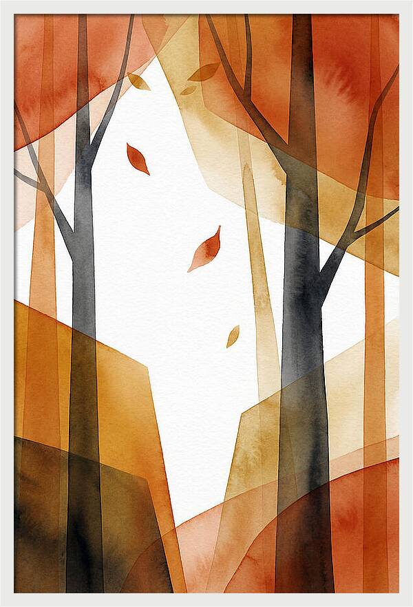 Echoes Of Autumn Forest