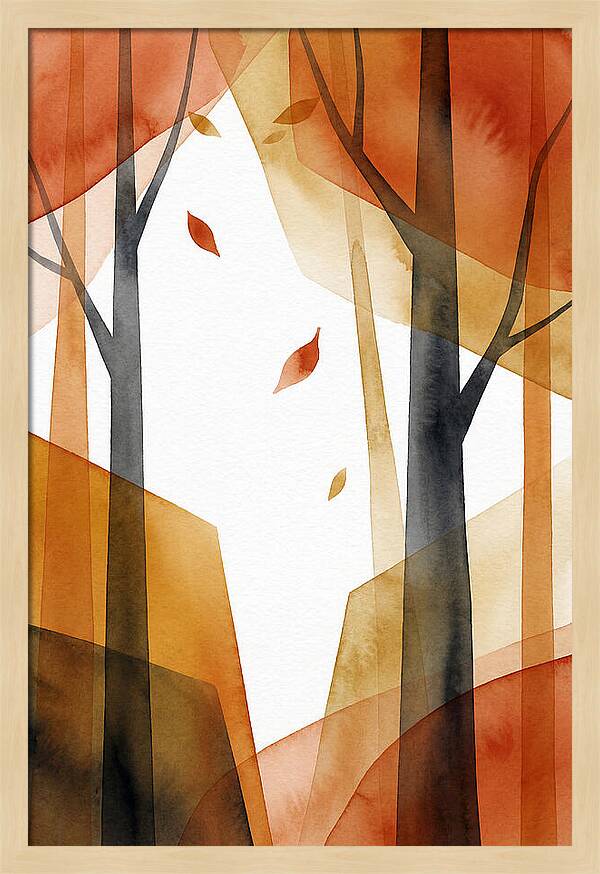 Echoes Of Autumn Forest