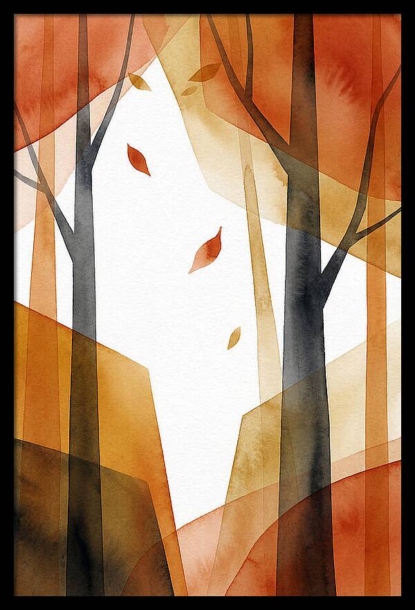 Echoes Of Autumn Forest