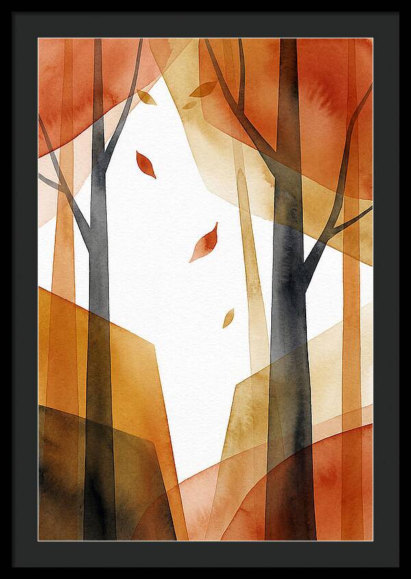 Echoes Of Autumn Forest
