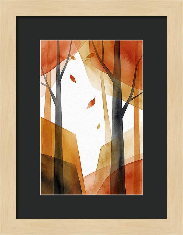 Echoes Of Autumn Forest