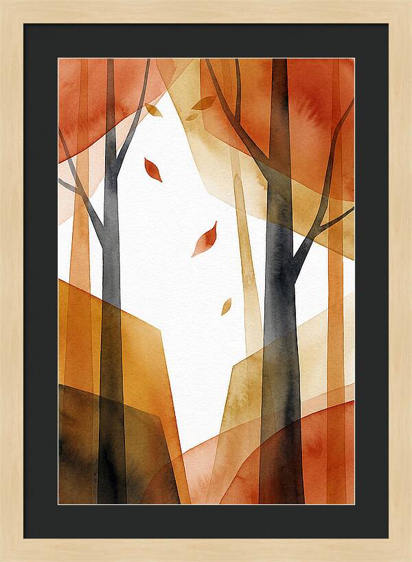 Echoes Of Autumn Forest