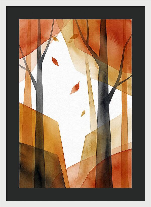 Echoes Of Autumn Forest