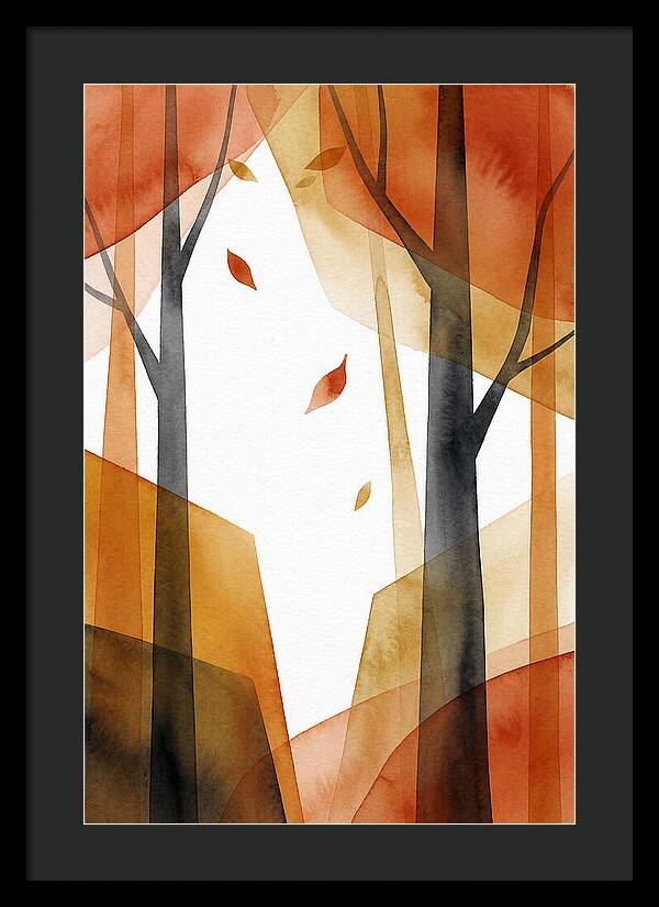 Echoes Of Autumn Forest