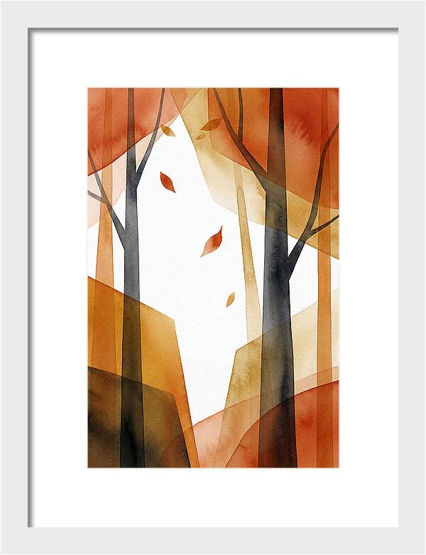 Echoes Of Autumn Forest
