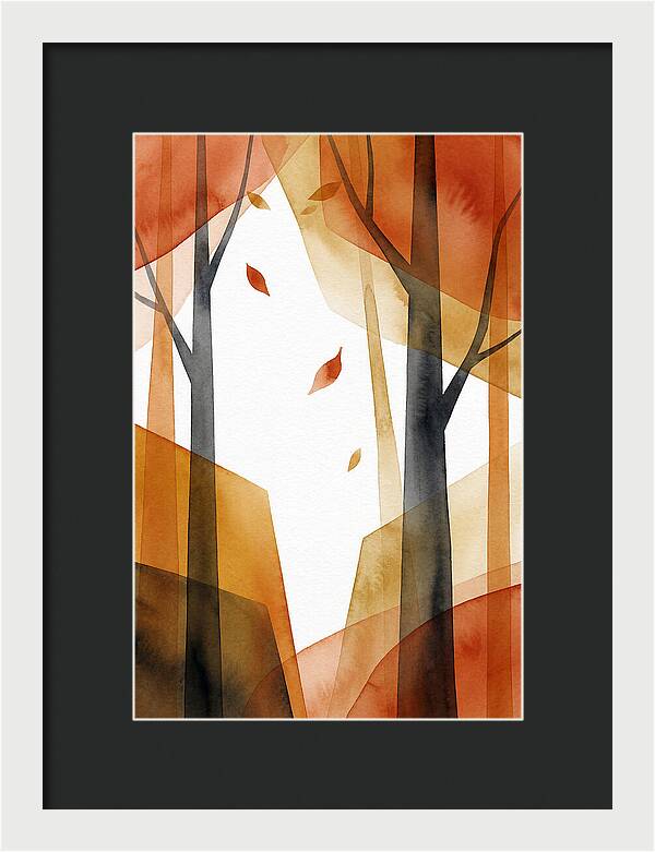 Echoes Of Autumn Forest