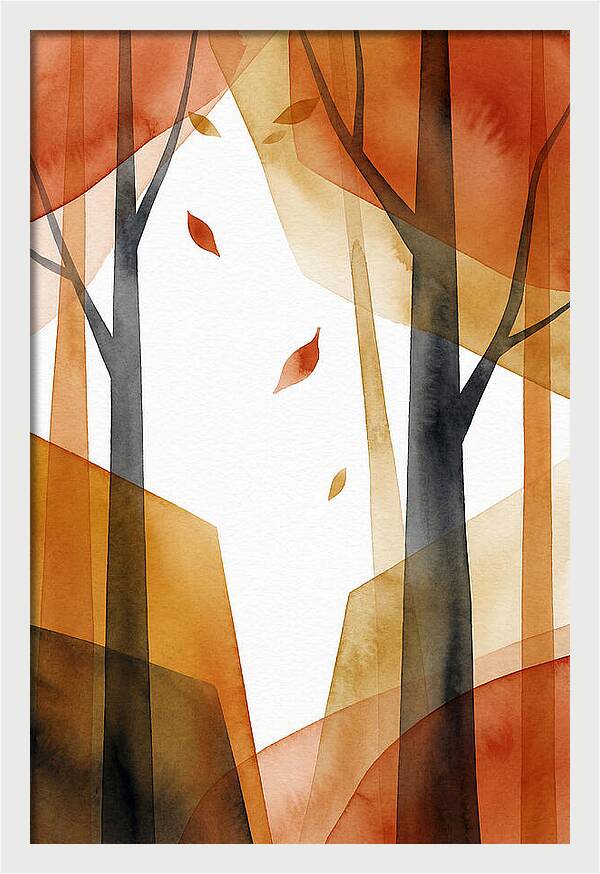 Echoes Of Autumn Forest