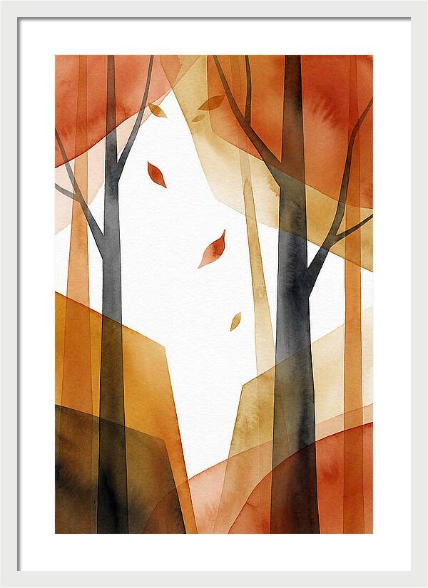 Echoes Of Autumn Forest