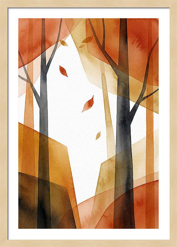 Echoes Of Autumn Forest