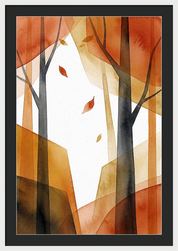 Echoes Of Autumn Forest