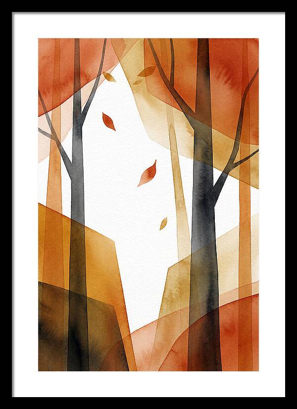 Echoes Of Autumn Forest